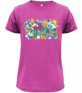 Dětské tričko Profit fialové