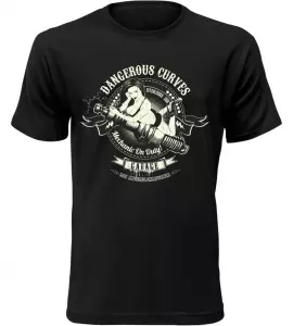 Pánské triko pro motorkáře Dangerous černé