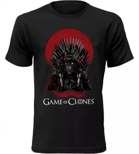 Pánské tričko Game of Clones černé