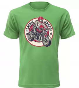 Pánské tričko Classic Garage zelené