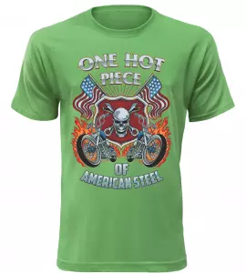 Pánské tričko One Hot Piece zelené
