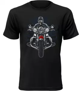 Pánské motorkářské tričko Wild Biker černé