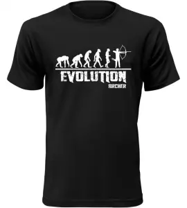 Pánské tričko Evolution Archer černé