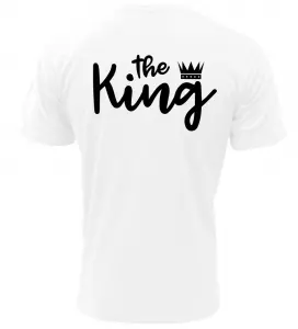 Pánské tričko The King bílé
