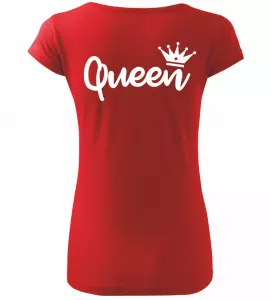 Dámské tričko Queen červené