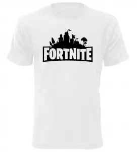 Herní tričko Fortnite bílé