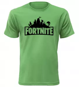 Herní tričko Fortnite zelené