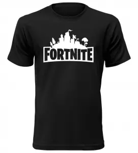 Herní tričko Fortnite černé