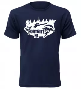 Tričko pro hráče Fortnite FR navy
