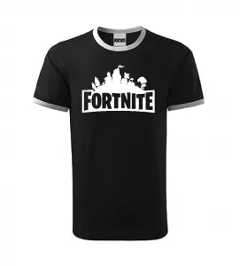 Dětské herní tričko Fortnite černé