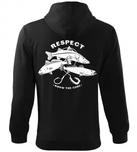 Pánská rybářská mikina Respect černá