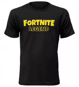 Herní tričko Fortnite Legend černé
