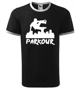 Pánské tričko Parkour originál černé