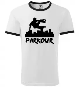 Pánské tričko Parkour originál bílé