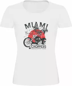 MIAMI dámské tričko bílé