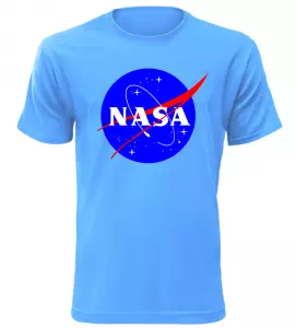 Pánské tričko NASA azurové