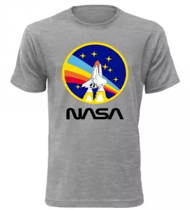 Pánské tričko Challenger NASA melír