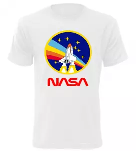 Pánské tričko Challenger NASA bílé