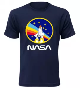 Pánské tričko Challenger NASA navy