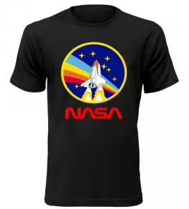 Pánské tričko Challenger NASA černé