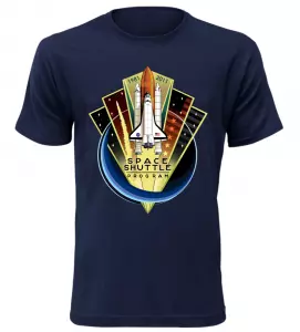 Pánské tričko s raketoplánem navy