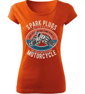 Dámské tričko Spark Plugs oranžové