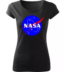 Dámské tričko NASA černé
