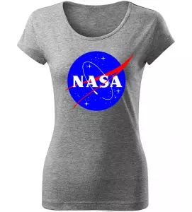 Dámské tričko NASA melírové