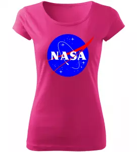Dámské tričko NASA růžové