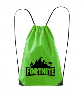 Batoh s potiskem Fortnite zelený