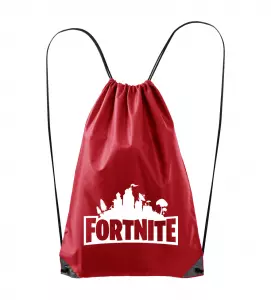 Batoh s potiskem Fortnite červený