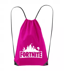 Batoh s potiskem Fortnite růžový