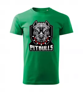 Pánské tričko Pitbulls zelené