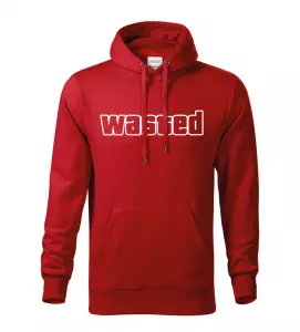 Pánská mikina cape GTA Wasted červená