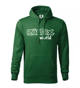 Pánská mikina cape Roblox World zelená