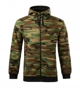 Pánská Camouflage mikina hnědá