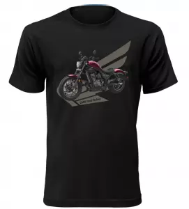 Pánské tričko s motorkou Honda CMX 1100 černé