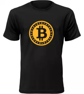 Pánské tričko Bitcoin