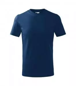 Dětské tričko BASIC půlnoční modrá
