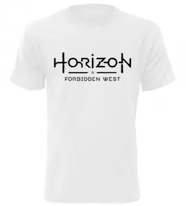 Herní tričko Horizon Forbidden West bílé