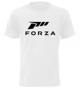 Herní tričko Forza bílé