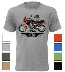Pánské tričko s motorkou Jawa 660