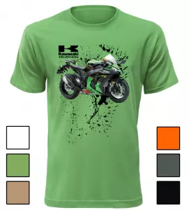 Pánské tričko s motorkou Kawasaki Ninja ZX-10 R