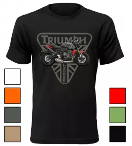 Pánské tričko s motorkou Triumph Trident 660