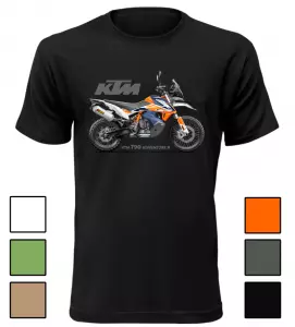 Pánské tričko s motorkou KTM 790 Adventure R