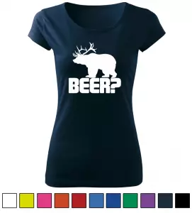 Dámské vtipné tričko BEER