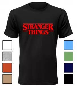 Pánské a dětské tričko Stranger Things