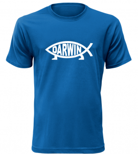 Pánské rybářské tričko Darwin modré