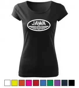Dámské motorkářské tričko JAWA