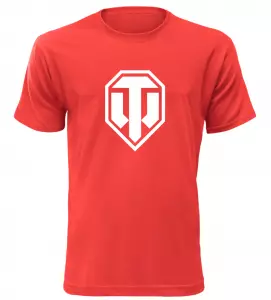 Herní tričko World of Tanks červené